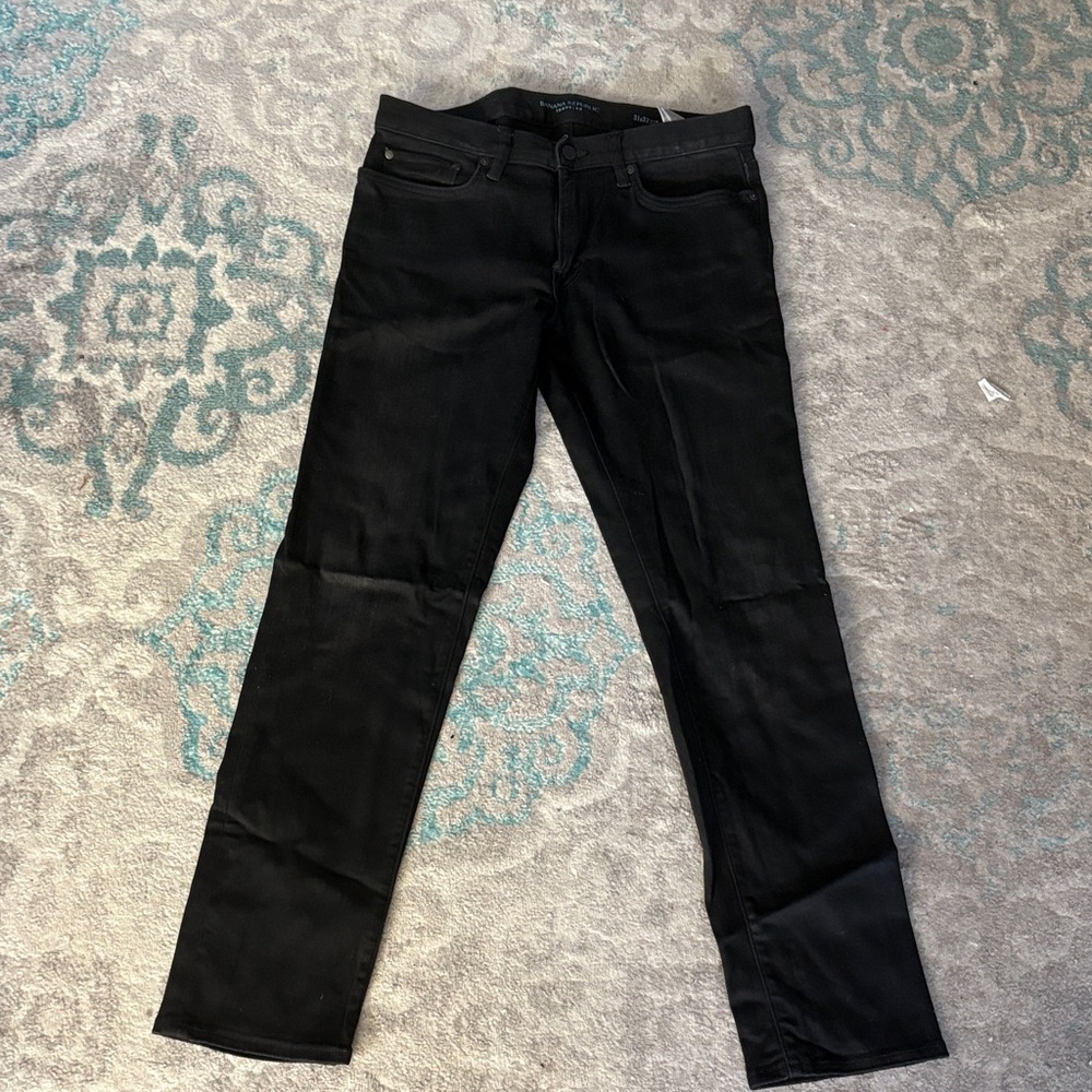 Banana Republic Men’s Slim Jeans - Black